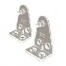 DESIGNER'S TOUCH 289567 Mini Blind Hold Down Bracket 1", 2 Piece