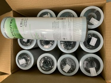 12 Pack Pentek CB1-10 1 Micron Standard 10 Inch Carbon Water Filter 255382-43