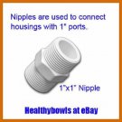 New 1/2"x1/2" Nipple RO Reverse Osmosis Water Filter Fitting Whole House