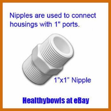 New 1/2"x1/2" Nipple RO Reverse Osmosis Water Filter Fitting Whole House