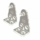 DESIGNER'S TOUCH 289567 Mini Blind Hold Down Bracket 1" 2 PK