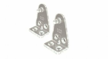 DESIGNER'S TOUCH 289567 Mini Blind Hold Down Bracket 1" 2 PK