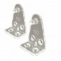 DESIGNER'S TOUCH 289567 Mini Blind Hold Down Bracket 1" 2 PK