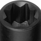 URREA Impact Socket - 7/8” 8-Point Socket with 3/4" Drive & Black Oxide 7/8”