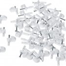 ClosetMaid 1770 Drywall Wall Clips, White, 1-Pack (48 Pieces)