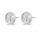 Anchor Stud Earrings