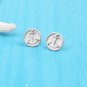 Anchor Stud Earrings