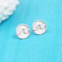 Wave Stud Earrings