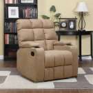 ProLounger Storage Arm Wall Hugger Microfiber Recliner