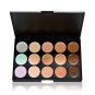 15 Colors Contour Concealer Palette + 12 Pcs Colorful Eyeshadow Eyeliner
