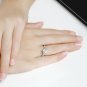 Fashion 925 Silver Crown Diamond Ring