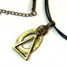 Pendant Necklace Women Bronze Hammered Boho Style Charm Jewelry