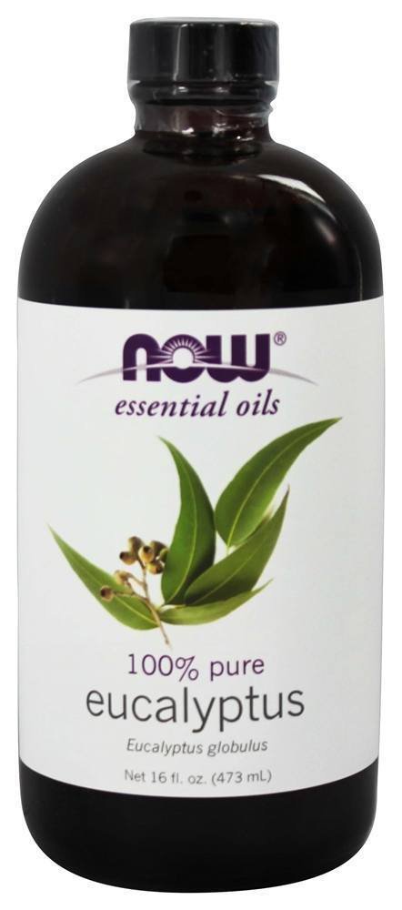 Eucalyptus Essential 100% Pure Oil 16 oz By Now Foods - Free Shippng