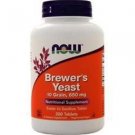 Now Foods Brewer's Yeast 10 Grain 650 mg - 200 Tablets