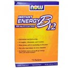 Now Foods, Instant Energy B12, 2000 mcg, 75 Packets, (1 g) Each