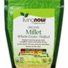 Now Foods Organic Millet Whole Gluten Free - 16 oz (454 g)