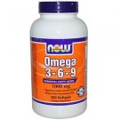 Now Foods Omega 3-6-9 1000 mg - 250 Softgels