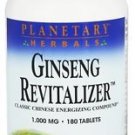 Ginseng Revitalizer 1000 mg - 180 Tablets by Planetary Herbals