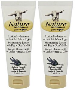 2 Pack Canus - Nature Moisturizing Lotion Lavender Oil - 2.5 oz.