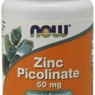 NOW Foods Zinc Picolinate 50 mg - 60 Veg Capsules