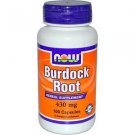 Now Foods Burdock Root 430 mg - 100 Capsules