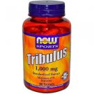 Now Foods Tribulus 1000 mg Booster 90 Tablets Natural Testosterone Sports