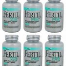6 Pack Lane Labs Fertil Male Supports Healthy Sperm Activity 90 Capsules