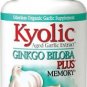 Kyolic Aged Garlic Extract Ginkgo Biloba Plus Memory - 200 Mg - 90 Capsules