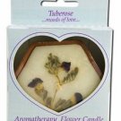 Auroshikha Tuberose, Aromatherapy Flower Candle