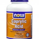 Caprylic Acid 600Mg  100 Sgels NOW Foods