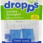 5 Pack Dropps Laundry Detergent Pacs Fresh Scent - 2 loads