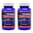 2 Bottles Xtreme Testrone Enhancer Pills for Men 60 TABS