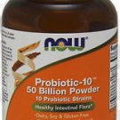 Now Foods Probiotic-10 50 Billion Powder - 2 oz (57 g) (Ice)