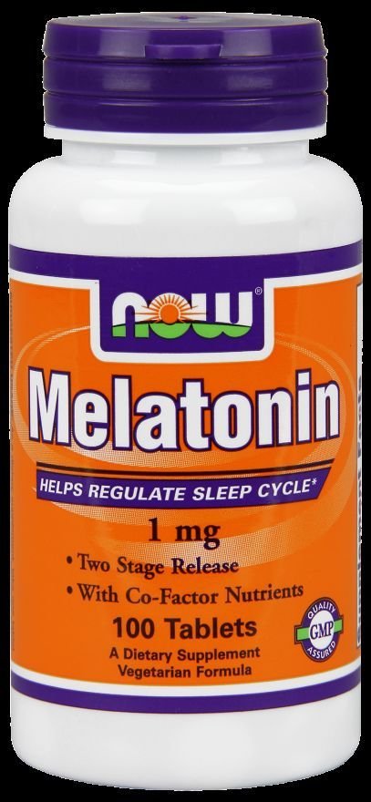 Melatonin 1Mg Tr Complex  100 Tabs NOW Foods