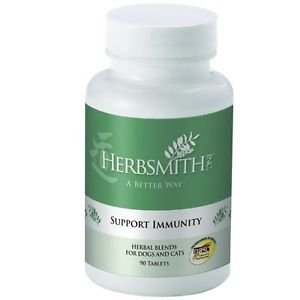 Herbsmith Support Immunity Tablets for Dogs and Cats - 90 Tablets