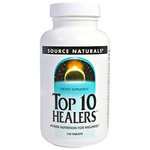 Top 10 Healers&iuml;&iquest;&frac12; - 120 Tablets by Source Naturals