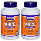 2 Pack Now Foods AHCC Extra Strength 750 mg, 60 Vcaps