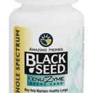 Amazing Herbs Black Seed Fenuzyme - Bronc Care - 60 Vegetarian Capsules