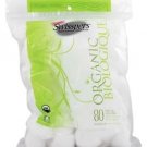 Organic Essentials Cotton Balls Triple Size 80 Each