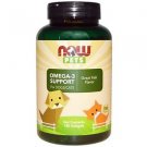 Now Foods Omega-3 Support for Dogs/Cats Great Fish Flavor - 180 Softgels