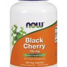 Now Foods Black Cherry Fruit 750 mg - 180 Veggie Caps