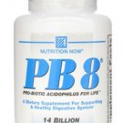 PB 8 Pro-Biotic Acidophilus Nutrition Now 60 Caps