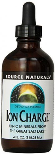 Source Naturals Ion Charge Liquid Trace Minerals from the Great Salt Lake, 4 Flu