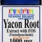 Yacon Root Extract+FOS-1000mg Prebiotic Fiber 3Month Supply Weight Loss 200 Caps