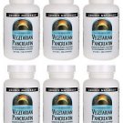 6 Pack Source Naturals Vegetarian Pancreatin 475 mg - 120 Capsules