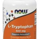 NOW Foods  L-Tryptophan 500 mg - 60 Veg Capsules