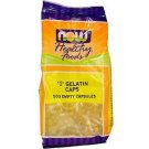 Now Foods Healthy Foods "1" Gelatin Caps - 500 Empty Capsules