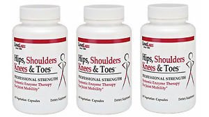 3 Pack Lane Labs - Hips Shoulders Knees and Toes - 60 capsule
