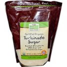 Now Foods Certified Organic Turbinado Sugar - 2.5 lbs (1134 g)