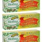3 Pack BioBag Certified Compostable Tall 13 Gallon Food Waste Bags - 12 Count